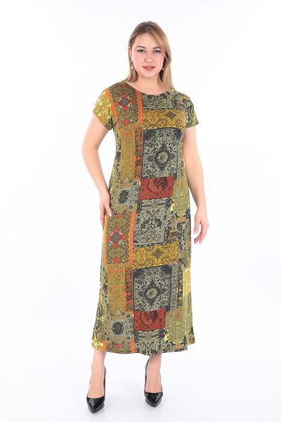 KARAMEŞE Showcase Women's Micro Lycra Long Dress