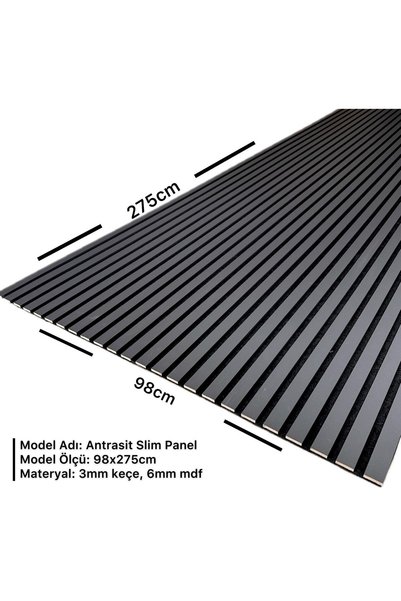 NRY Vintage Keçeli Slim Panel NRY 003