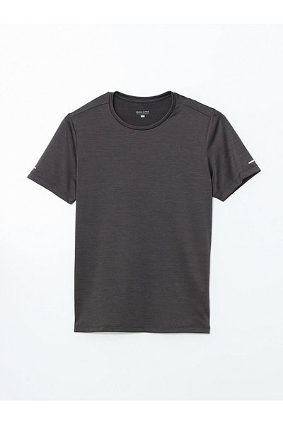 LC Waikiki Xside Active Anthracite Crew Neck Short Sleeve Men's Sports T-Shirt