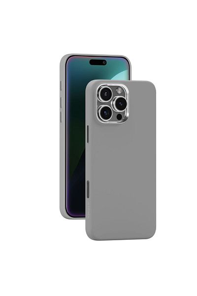 HYPHEN TINT Silicone MagSafe Case - Gray - iPhone 16 Pro