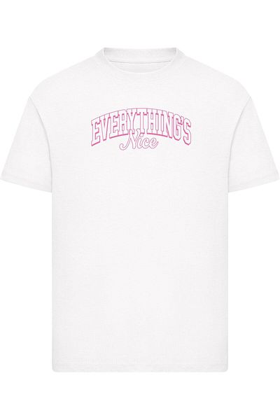 Mister Tee Everything Is Nice College Style Tee