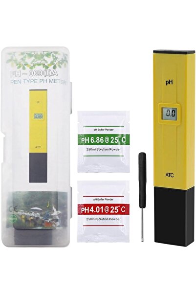 Aqualine Dijital Ph Metre su kalitesi test cihazı, akvaryum, balık havuzu