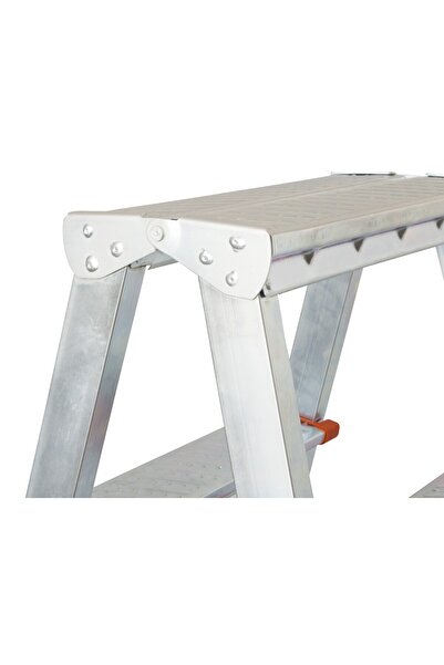 ASVERA Elmas Serisi - 5 5 Basamaklı Çift Çıkışlı Galvanizli Profil Merdiven (EV, BAHÇE, IŞYERİ IÇİN UYGUN)