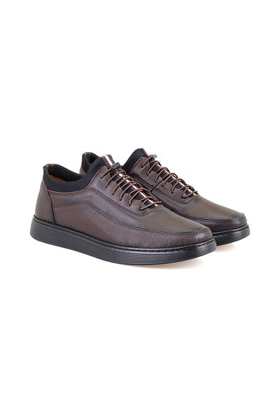 Desa Ανδρικά δερμάτινα casual παπούτσια Sterre Brown