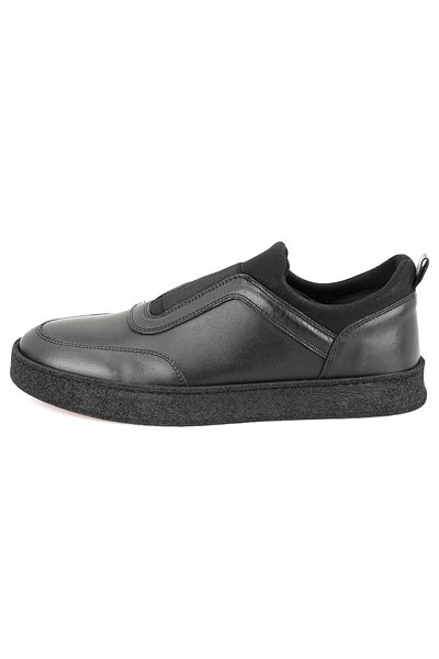Desa Ανδρικά δερμάτινα casual παπούτσια Larz Black