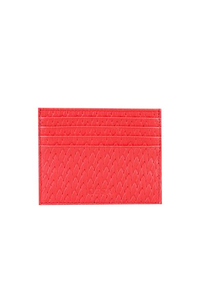 Desa Ainsley Red Women's Leather Card Holder