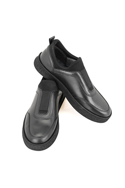 Desa Larz Siyah Erkek Deri Günlük Ayakkabı