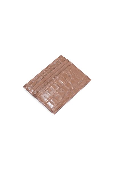 Desa Γυναικεία δερμάτινη θήκη για κάρτες Addys Brown