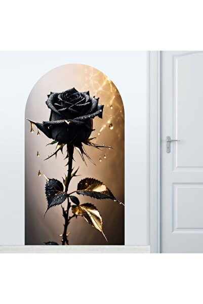 RENKLİ HOBBY Fantastik Çiçekler Temalı Duvar Dekorasyon Sticker Seti-duvar Sü...