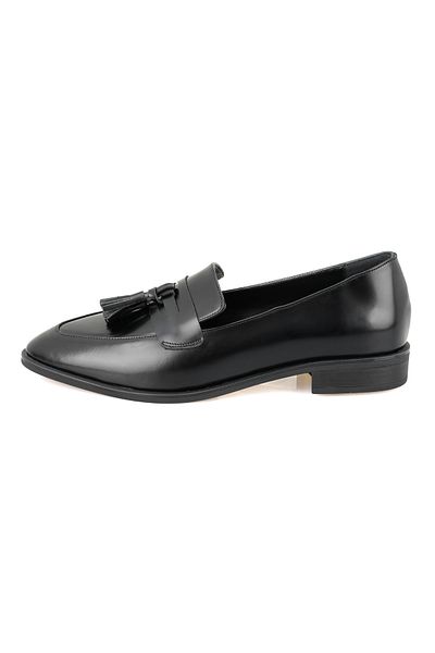 Desa Lulu Black Pantofi ocazional din piele de damă