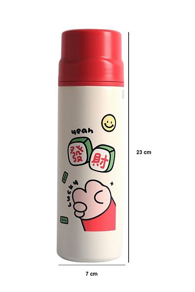 ROSECENTERBAZAAR 304 Quality Stainless Steel Thermos - Insulated 450 ml Thermos (Imported)