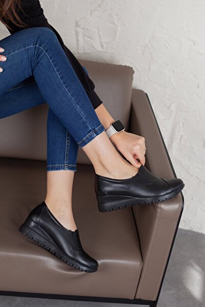 Adım Adım Women's Genuine Leather Comfort Shoes