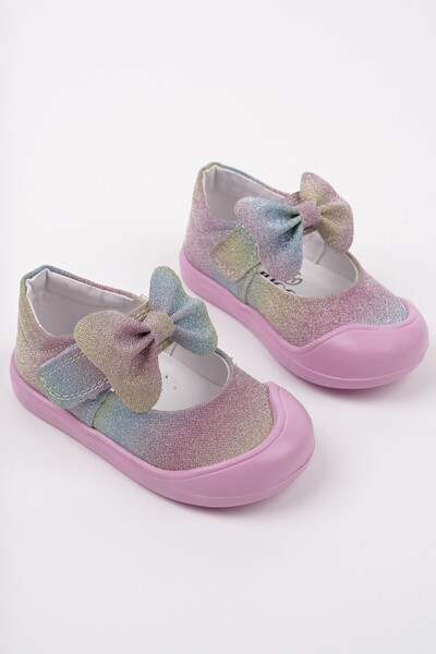 MUGGO MOLINA Velcro Bow Daily Dívčí sportovní obuv First Step Baby