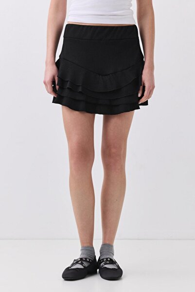 Trendiz Mykonos Black Women's Skirt - Model 3011