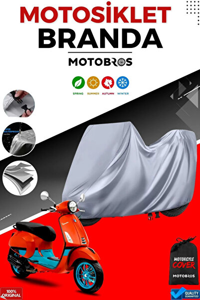 Motobros أرورا كابتشينو دراجة نارية القماش المشمع