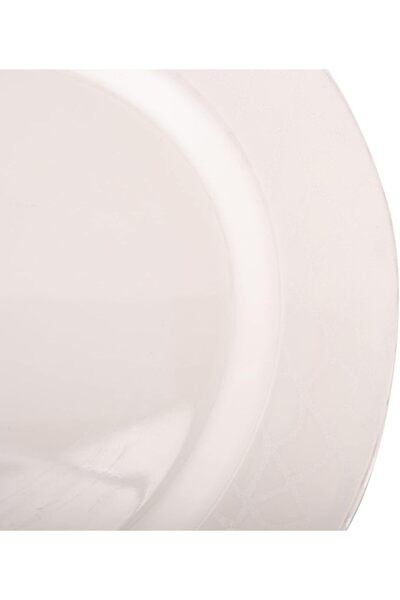 AKDC Deep Plate L(25cm) xW(25cm) xH(2cm) White Pearl