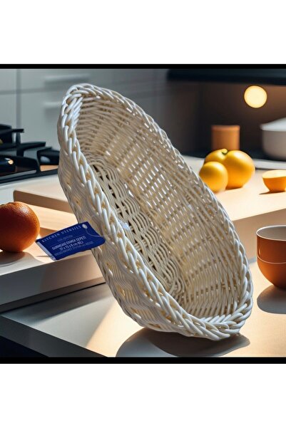 Kozi Ekmek sepeti, rattan örme Ekmek sepeti, Ekmek sunum sepeti,rattan organi...