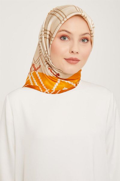 Armine Μεταξωτό κασκόλ Twill 23ka9040 6 37