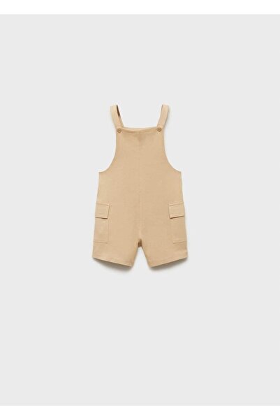 MANGO Baby Rubber Braided Jumpsuit