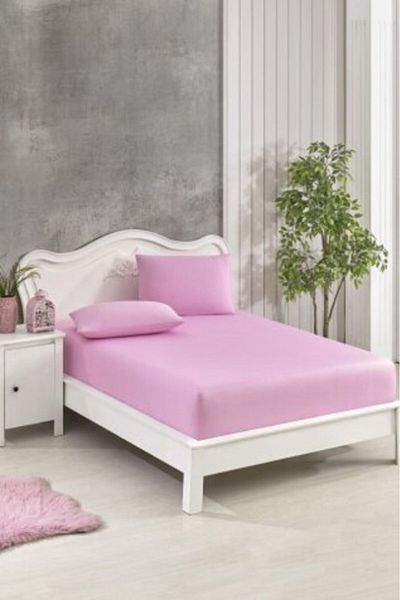 MARİANO VENANZİO Dreamy Cotton Double Bed Sheet + 2 Pillow Set