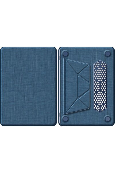 UnDePlus Apple MacBook Pro 14Inch M3/M4/Max A3112 A3185 A3401 A2918 A1992 Compatible Case Nubuck Triangle Stand