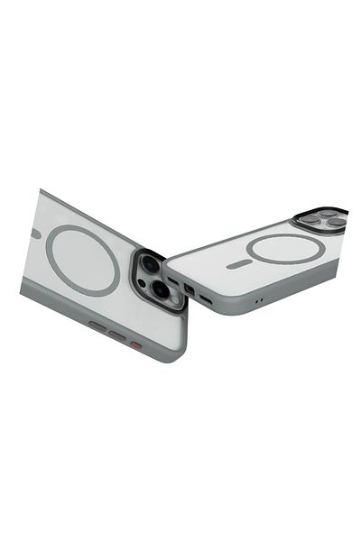 Levelo Magsafe Solo Case For iPhone 16 Pro - Gray