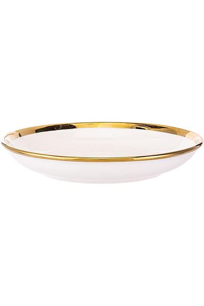 AKDC Deep Plate L(18cm) xW(18cm) xH(3cm) White