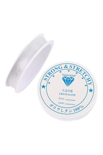 BEİLYS COSMETİCS & ACCESSORY Misina Şeffaf Düz (LASTİKSİZ-ESNEMEYEN) 028mm 3,...