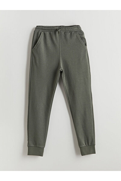 LC Waikiki Green Elastic Waist Boys Jogger Sweatpants