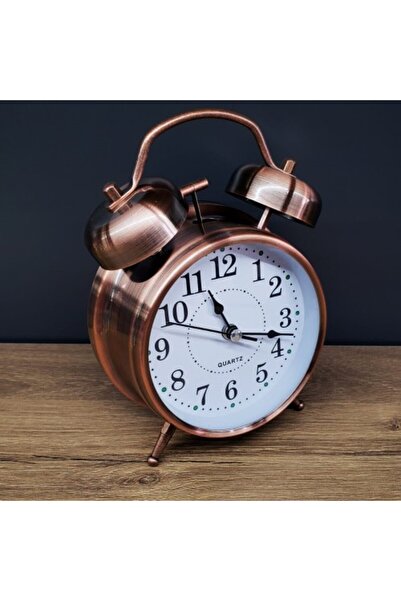 Genel Markalar Büyük Boy Metal Bakır Çalar Saat