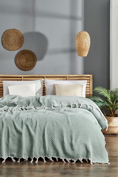 MARİANO VENANZİO Deepsea Cotton Double Pike 200 X 220 cm