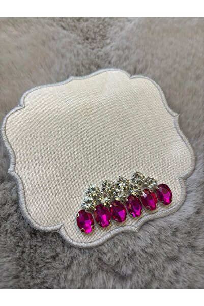 LUXURY 1 منديل تقديم جانبي للقهوة مع تطريز كريستالي