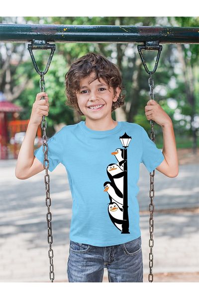 New Shine 1 tricou este un cadou pentru achiziții de 6 și mai sus în coș - Tricou cu mânecă scurtă imprimat pentru copii
