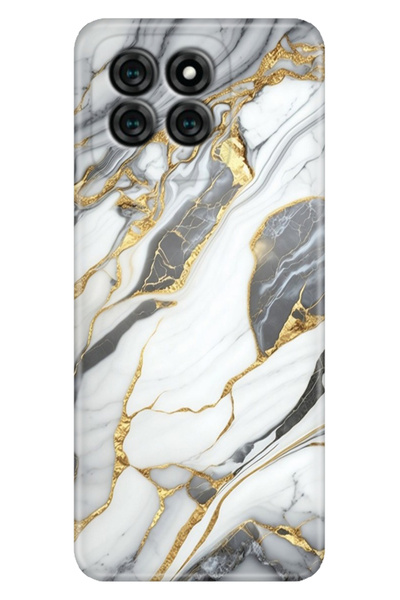 Reeder S71 Uyumlu Kılıf Resimli Arka Kapak Silikon Kapak Arsos Mermer