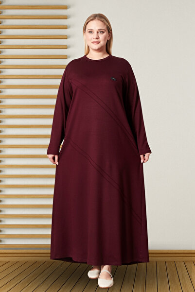 Ferace Γυναικείο φόρεμα Plus Size 2 νήματα