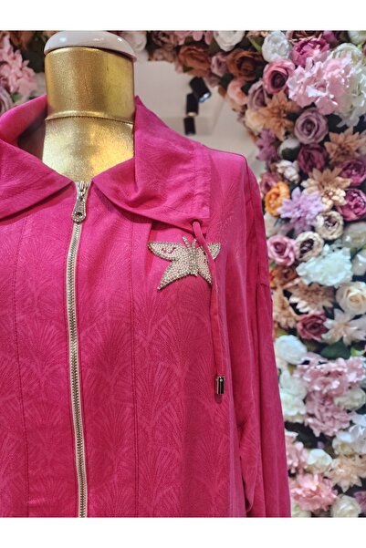 Kayra kadın fuşya ceket