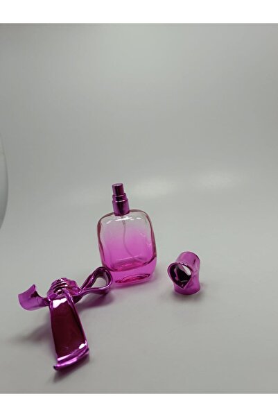 ANADOLU PARFÜM DOLDURULABİLİR BOŞ PARFÜM ŞİŞESİ 50 ml PEMBE CAM