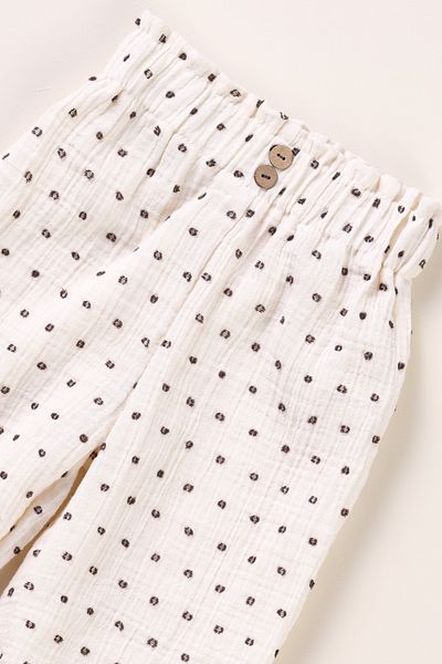 Bondberro 100% Cotton Muslin Fabric Baby Girl and Child Trousers