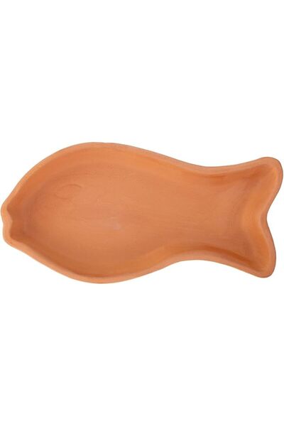 AKDC Plates Flat 16Cm X 31Cm X 3Cm Clay Colour 8683284014356