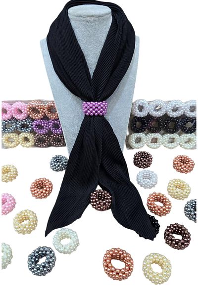 Melodi Scarf Μωβ γυναικείο μαντήλι με μαντήλι