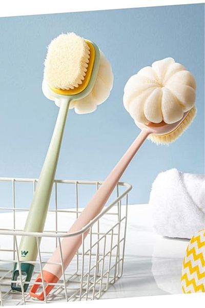 hayret sepeti Deep Cleaning with Double-Sided Bath Shower Brush