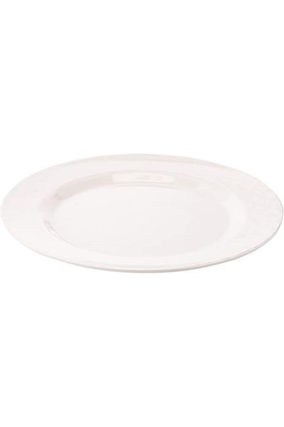 AKDC Deep Plate L(25cm) xW(25cm) xH(2cm) White Pearl