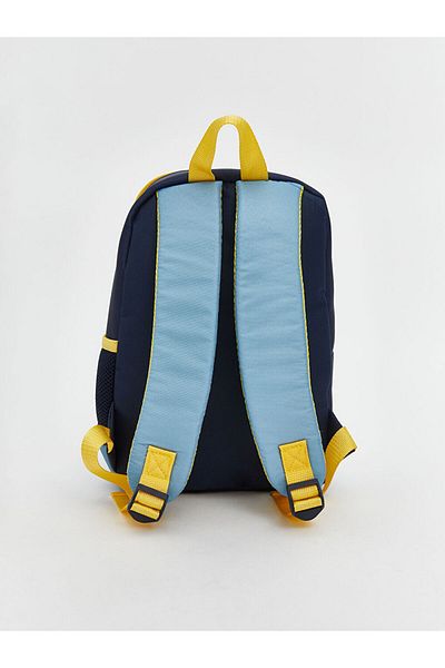 LC Waikiki Navy Blue Printed Boy's School Bag