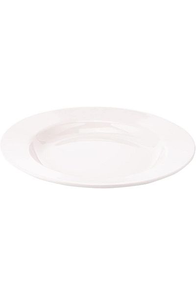 AKDC Deep Plate L(25cmxW(25cm) xH(3cm) White Pearl