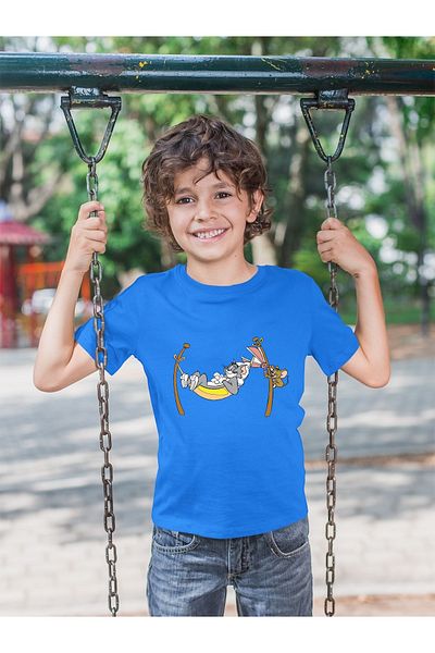 New Shine 1 tricou este un cadou pentru achiziții de 6 și mai sus în coș - Tricou cu mânecă scurtă imprimat pentru copii