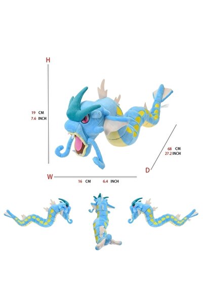 NB market Gyarados 59cm Pokemon peluş oyuncak figür