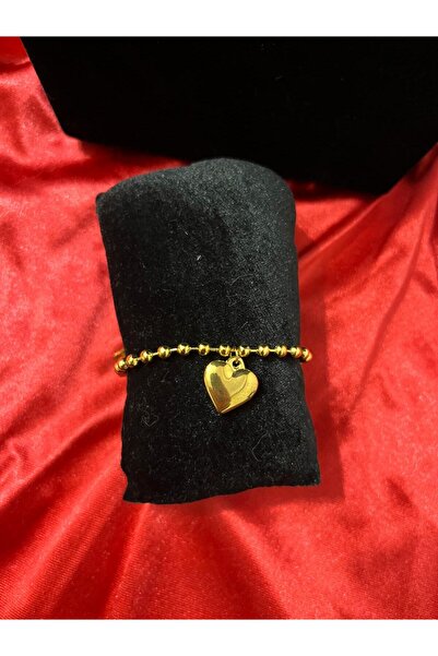 makeops سوار نسائي من الفولاذ على شكل قلب دوريكا