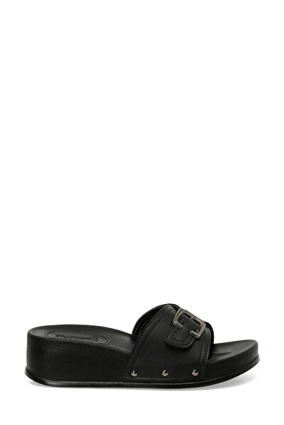 Polaris 158680.Z5FX Черни дамски домашни пантофи