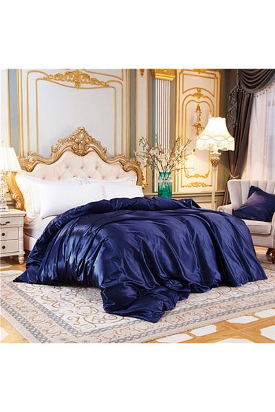sharpdo Four-piece summer tencel quilt core cover silk quilt cover 2.2*2.3