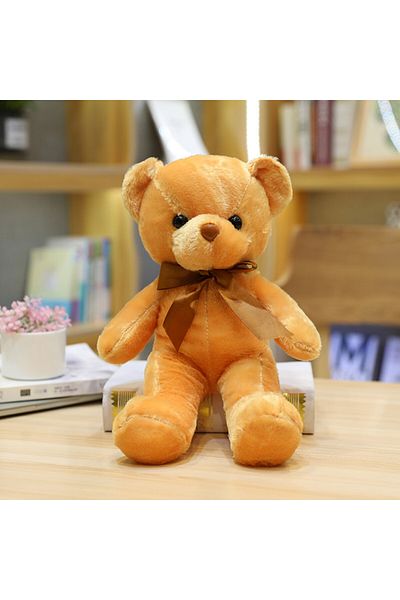Choice 30cm Brown 30cm 10 Styles Bear Plush Toy Soft Stuffed Animal Doll Small Pink Gray White Teddy Bear D
